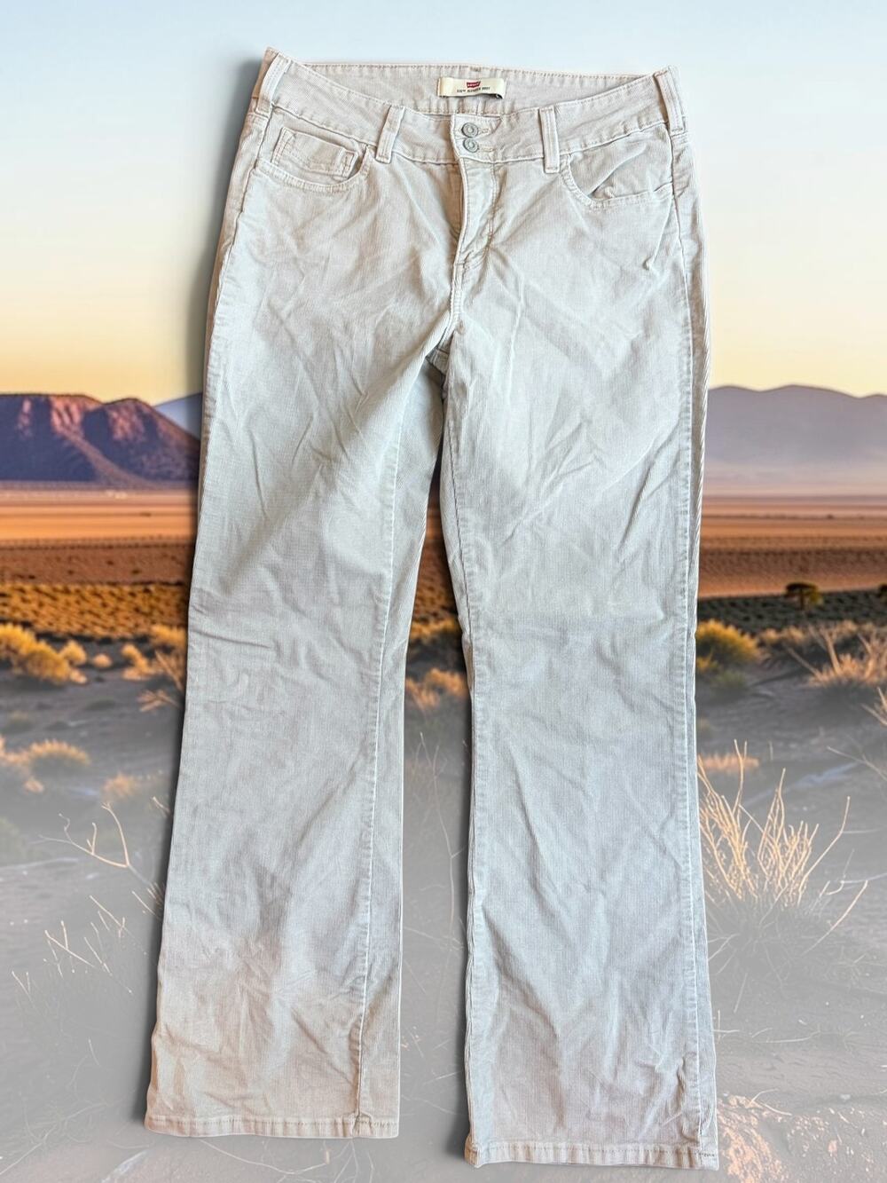 Levi's 526 Slender Boot Corduroy Pants Women's Size 12M Color-